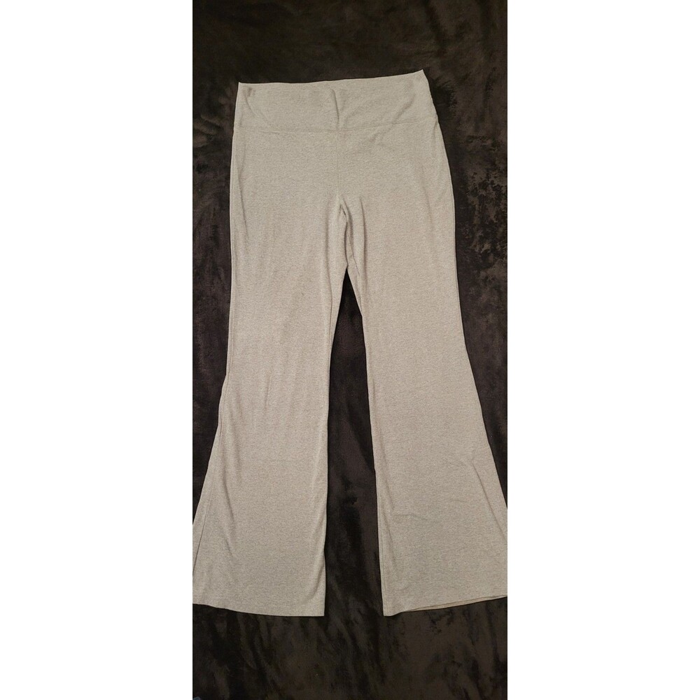 Wild Fable Womens Gray Flare Yoga Y2K Pants/Leggings Workout Active Size XXL